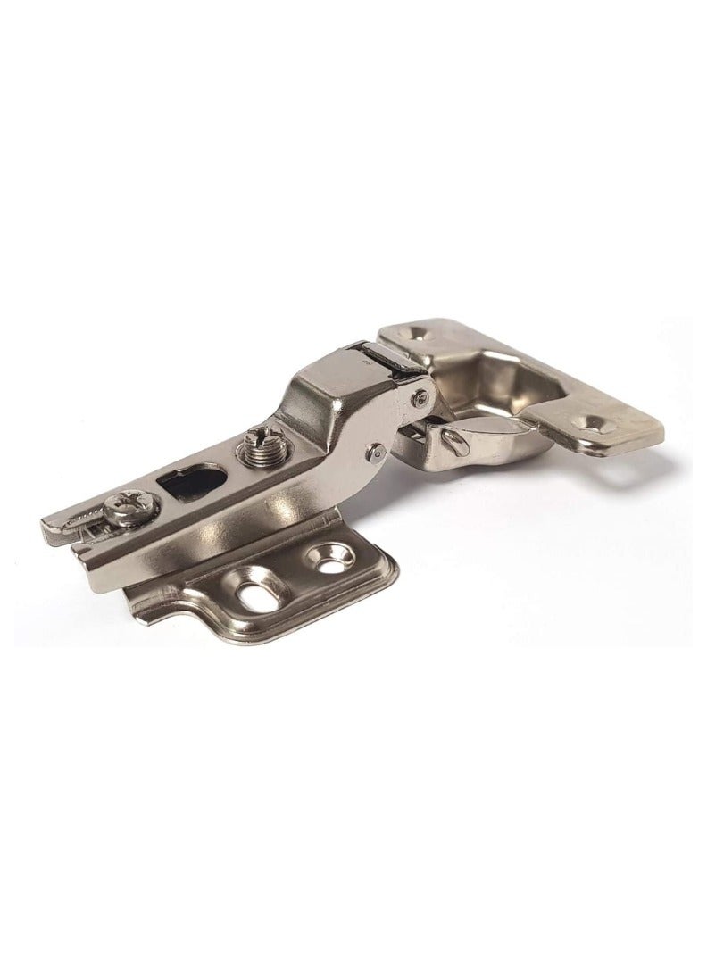 KNP KNP 110 Degree Half Overlay Stainless Steel Cabinet Door Hinges are designed for smooth and durable cabinet door operation.
