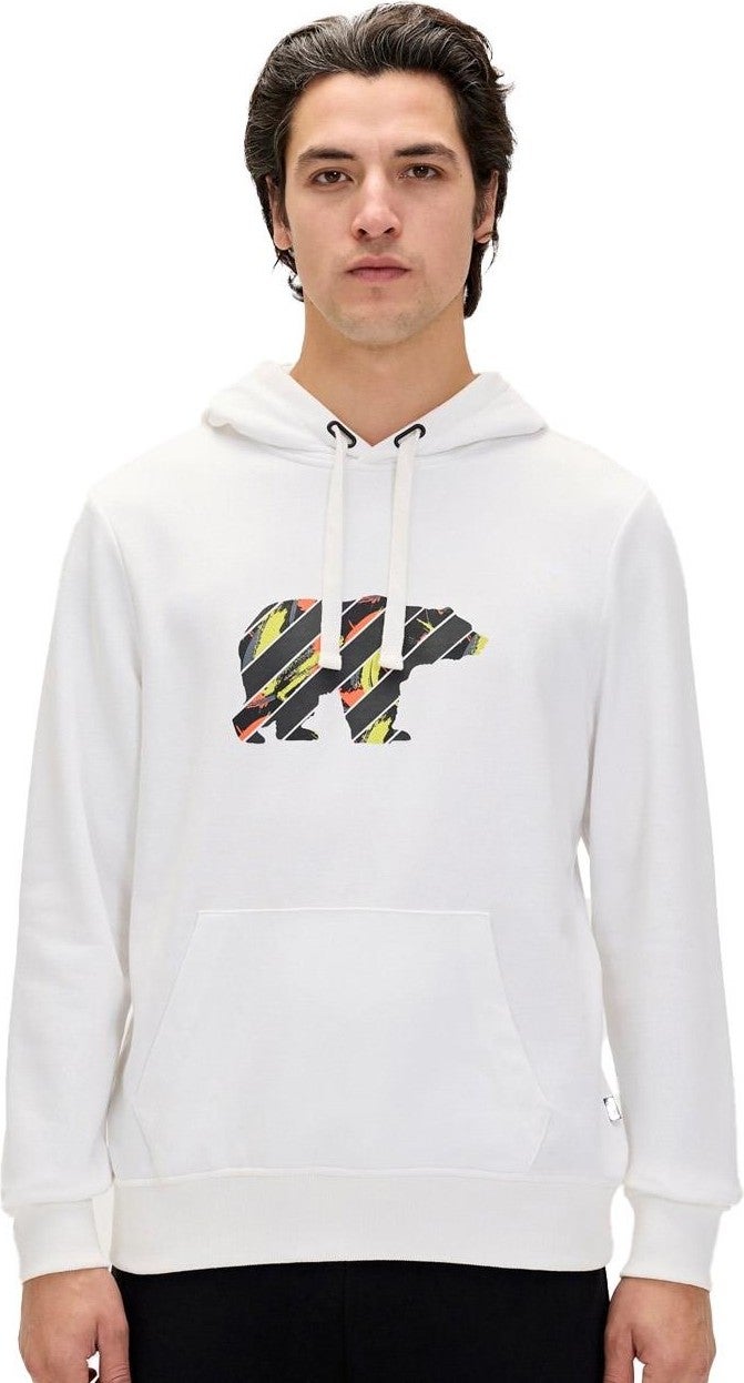 Bad Bear 24.02.12.024 Mono Hoodie Sweatshirt White  - Image 1
