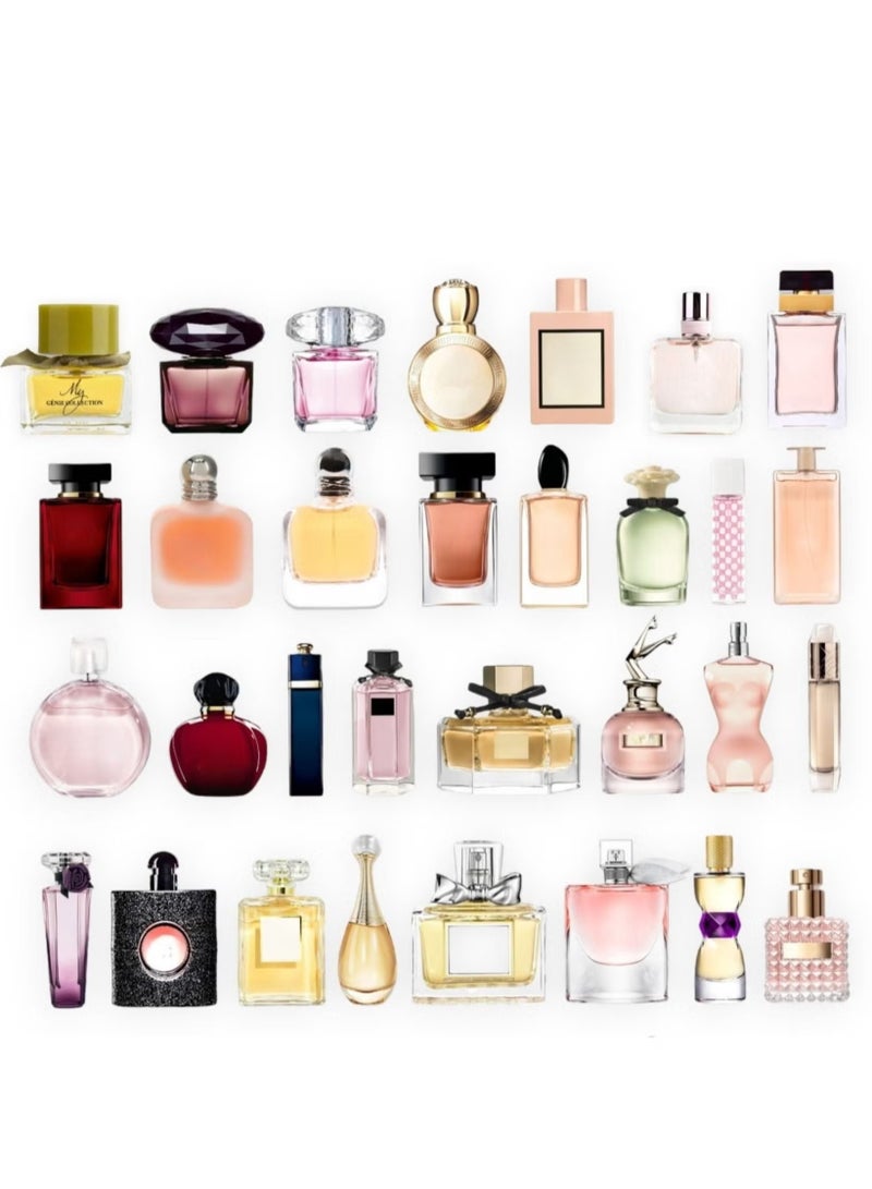 Classic Premium Mini Perfume Set for Women 25 ml (31Pieces)
