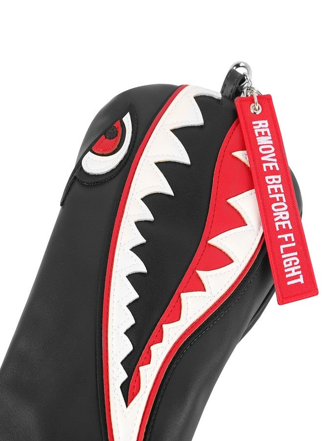 SHABIER New Flying Tiger Warshark Golf Headcover for Golf Club Available for Driver/Fairway/Hybird (Driver Cover) - Image 2