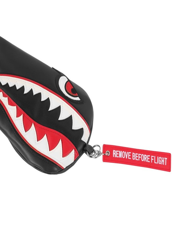 SHABIER New Flying Tiger Warshark Golf Headcover for Golf Club Available for Driver/Fairway/Hybird (Driver Cover) - Image 3