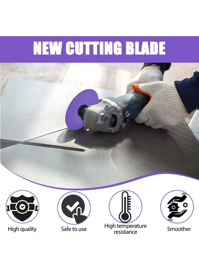 SANMUGEED Glass Cutting Disc, 3PCS 115mm Diamond Saw Cutting Blade Angle Grinder Glass Tile cutting And Polishing, Grinding Rotary Tool Accessories for Jade, Crystal, Bottles - Image 4