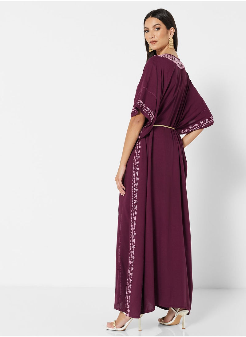 ARABIAN CLOSET - EMBROIDERED KAFTAN - Image 1