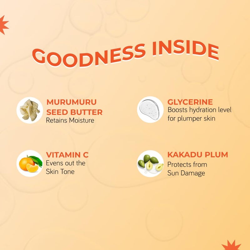 Moody Vitamin C Lip Sleeping Mask for Overnight Hydration Repair of Chapped Lips Enriched with Murumuru Butter Aloe Hyaluronic Acid With 24 Hrs Moisturization 100 Vegan 12gm - Image 4