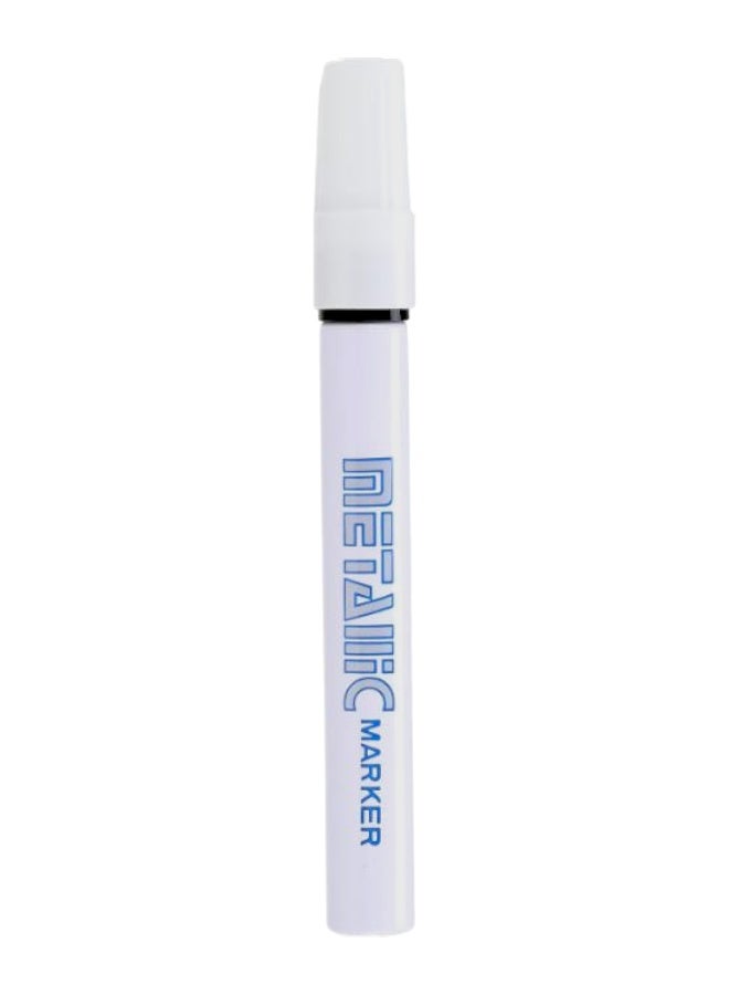 Metallic Marker Black Metallic Paint Marker - For Car Scratches & Tire Marking - Permanent & Waterproof - Image 1