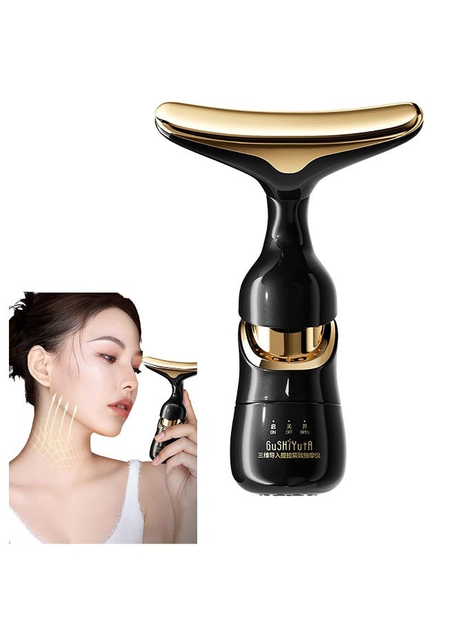 3 in 1 Face Lift Device Double Chin Lift Machine, Three-Purpose Lifting and Firming Facial Massage Device, Neck Face Massager, AntiAging Facial Massager for Face, Eye, Neck Tightening Device - Image 1