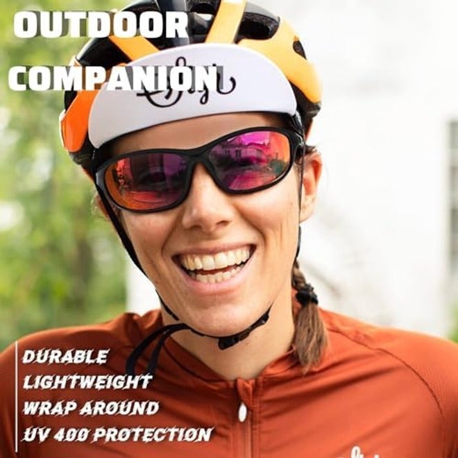 Joopin Polarized Sports Sunglasses for Men & Women – UV400 Wrap-Around Shades for Driving, Cycling & Hiking - Image 4