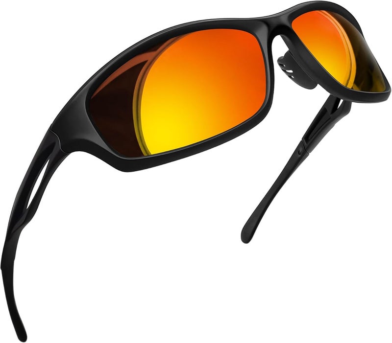 Joopin Polarized Sports Sunglasses for Men & Women – UV400 Wrap-Around Shades for Driving, Cycling & Hiking - Image 1