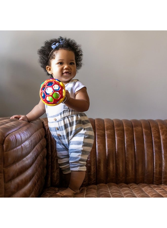 Baby Einstein Cal Bendy Ball Rattle Toy, Ages 3 months + - Image 3