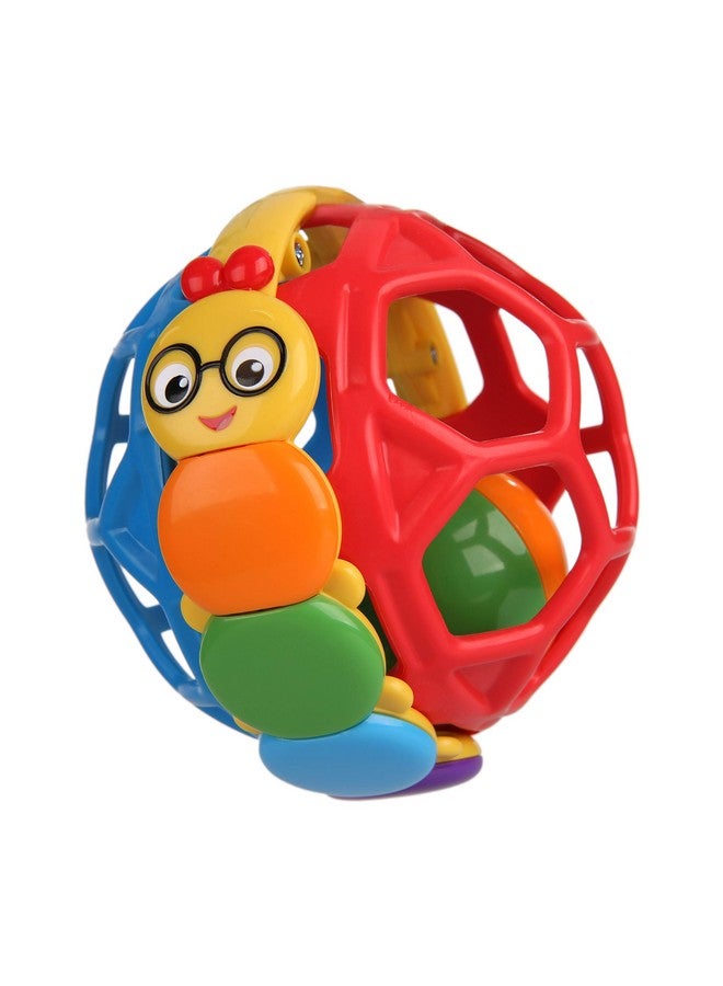 Baby Einstein Cal Bendy Ball Rattle Toy, Ages 3 months + - Image 1