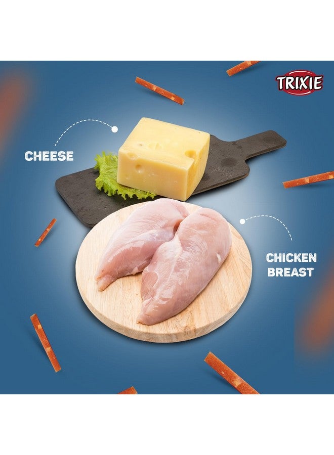 Trixie Premio Dog Treats, Delicious and Rich in Nutrient - Healthy Treats for Dogs, Suitable for All Breeds of Dogs - Pack of 3, (Cheese Chicken Stripes) - Image 4