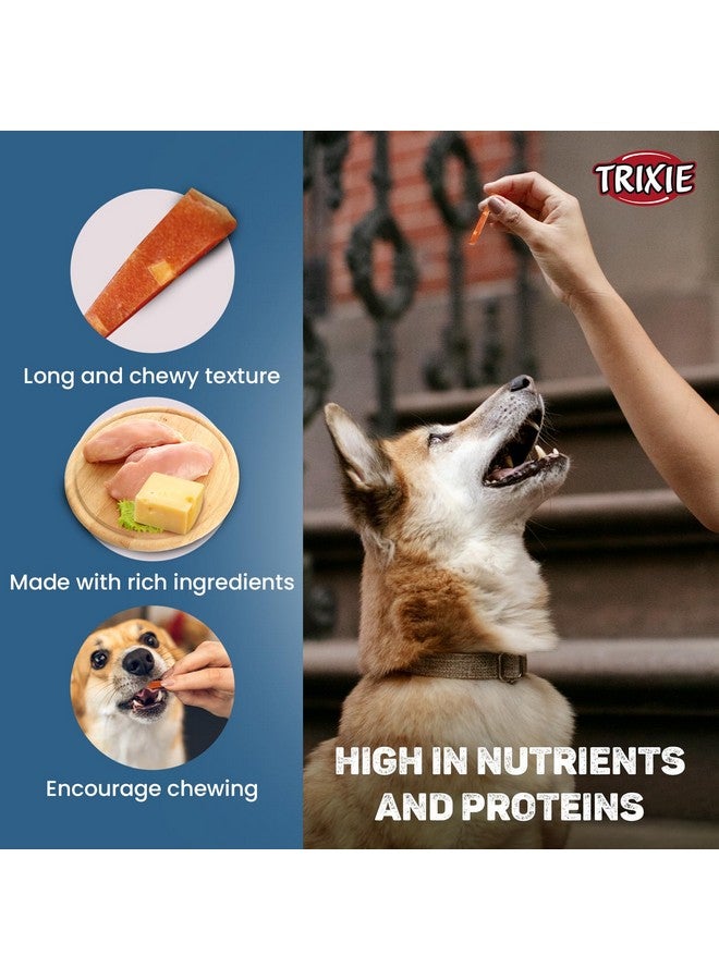 Trixie Premio Dog Treats, Delicious and Rich in Nutrient - Healthy Treats for Dogs, Suitable for All Breeds of Dogs - Pack of 3, (Cheese Chicken Stripes) - Image 3