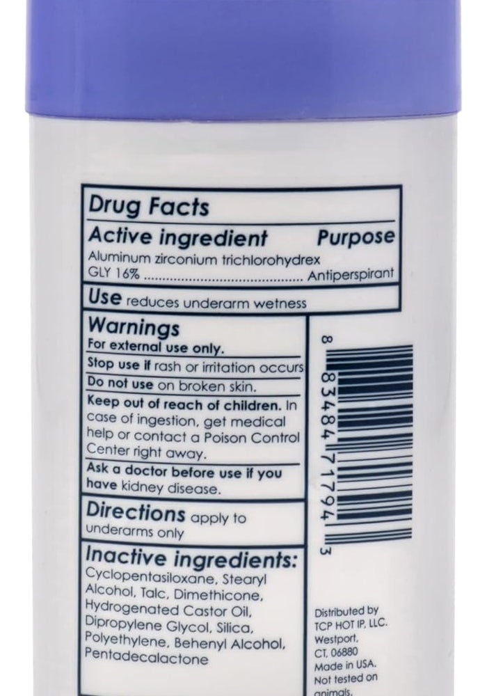 Sure Original Solid Unscented Antiperspirant Deodorant 2.7 oz - Pack of 6 - Image 3