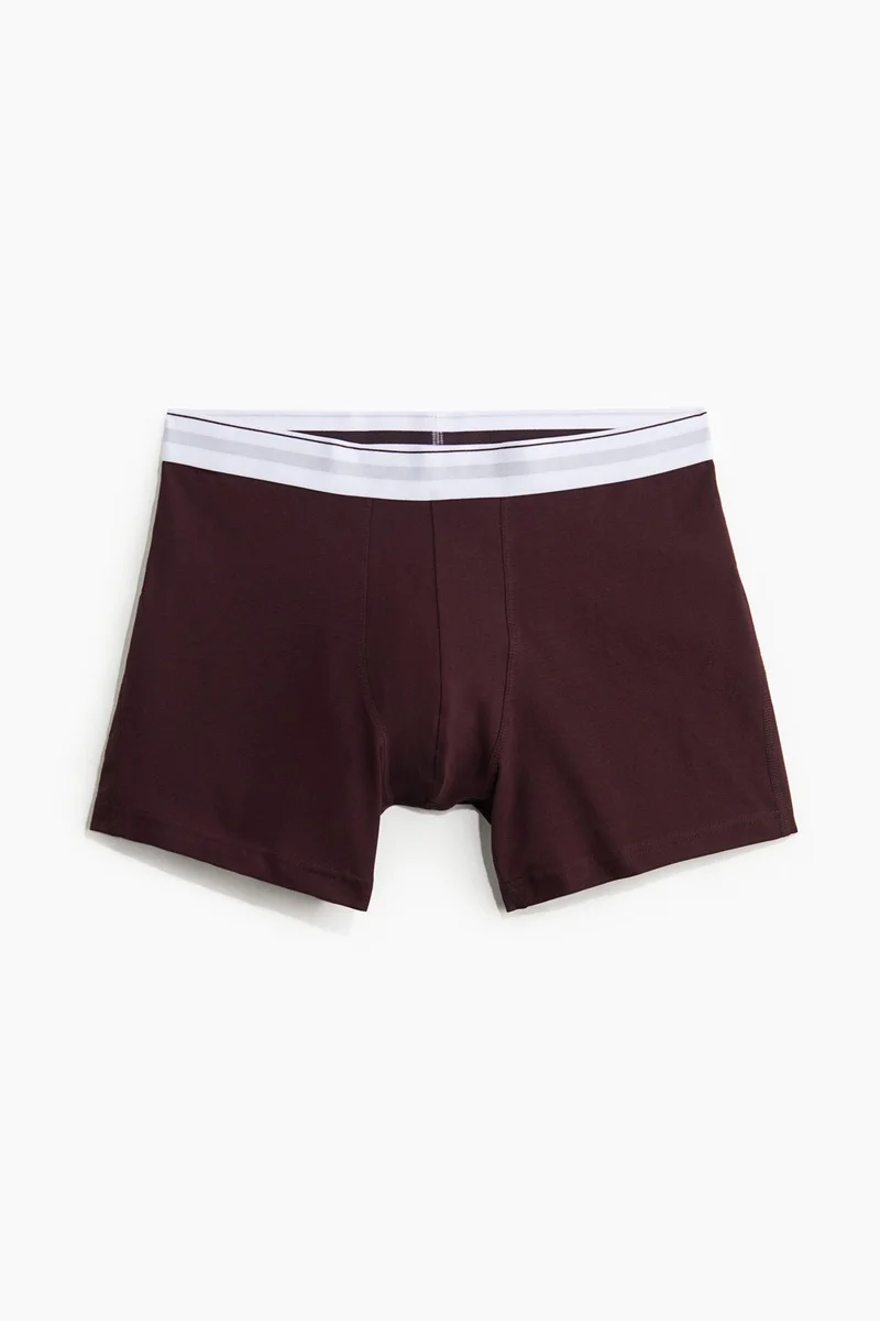 H&M  3-pack mid trunks with Lycra® for Men | Best Price UAE