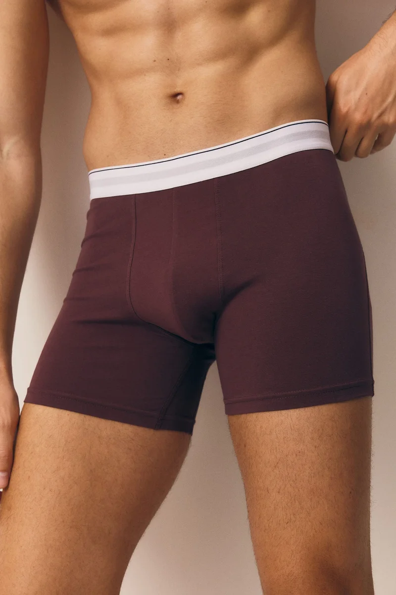 H&M  3-pack mid trunks with Lycra® for Men | Best Price UAE