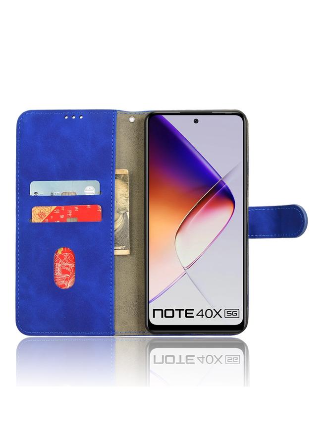 زبون جراب لهاتف Infinix Note 40X 5G جراب هاتف جلدي قابل للطي مغناطيسي - Image 4