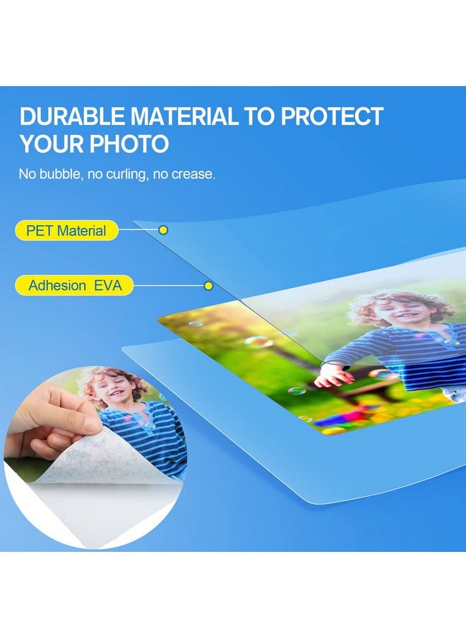 KTRIO KTRIO Laminating Sheets, Hold 11 x 17 Inch Sheet 100 Pack, Laminating Pouches 5 Mil Clear Thermal Laminating Pouches 11.5 x 17.5 inch Lamination Sheet Paper for Laminator, Round Corner  - Image 3