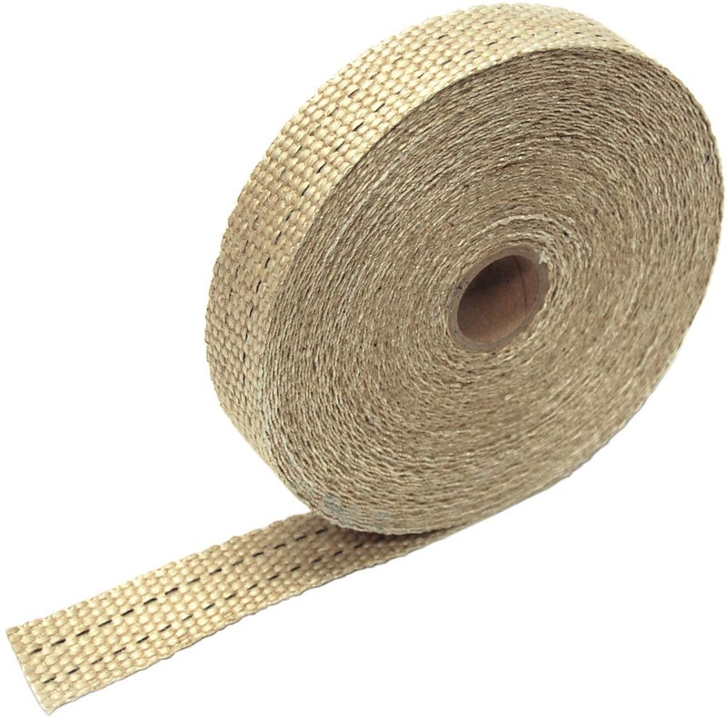 Design Engineering 010101 Tan 1" x 50' Exhaust Heat Wrap - Image 5