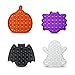 Jofan 4 Pack Halloween Fidget Sensory Pop Toys Packs for Kids Girls Boys Halloween Party Favors Halloween Treat Bags Gifts Stress Relief - Image 3