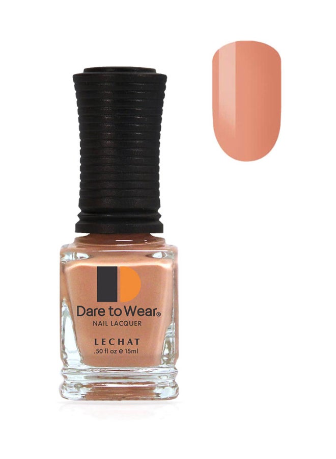 Lechat Nail Polish Super Shine Long Wear Lacquer Quick Drying Nail Color Resists Chips Fading Lasts Up To 3 Weeks Precise Application In One Stroke Nail Paint Honeybuns Dw215