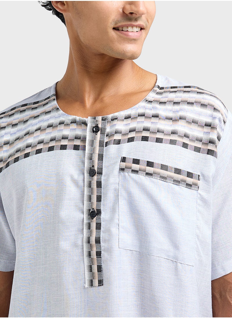 Robert Wood Elegant Thobe  - Image 3