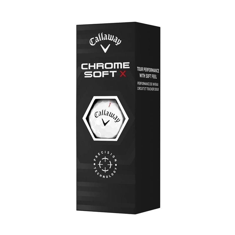 Callaway 2022 Chrome Soft X Dozen Golf Balls White - Image 2