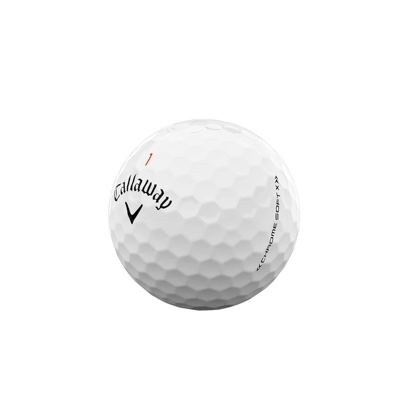 Callaway 2022 Chrome Soft X Dozen Golf Balls White - Image 4