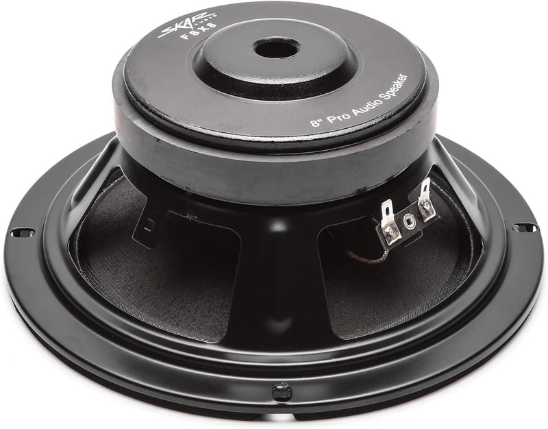 سكار أوديو Skar Audio FSX8-4 8 بوصة 350 واط 4 أوم مكبر صوت متوسط المدى احترافي، لكل وحدة - Image 5