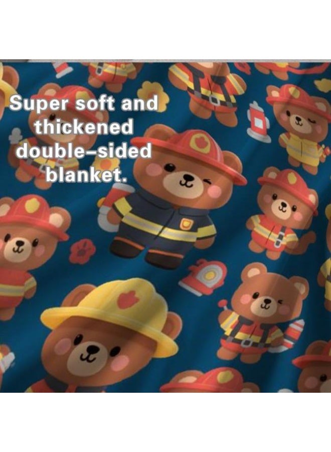 general Baby and children's cartoon flannel thin blanket (warm and comfortable, suitable for sleep, game use) 70cm*100cm - Image 4