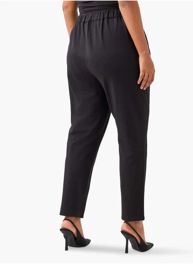  أولا بوبكن Plus Size Ulla Popken Elasticated Waist Pants