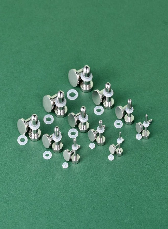 TBOSEN Precise Dimensions Set Stainless Steel O-Ring Ear Plugs Tunnels Gauges Stretcher Piercings Kit, 1-6mm, 1-6mm - Image 5