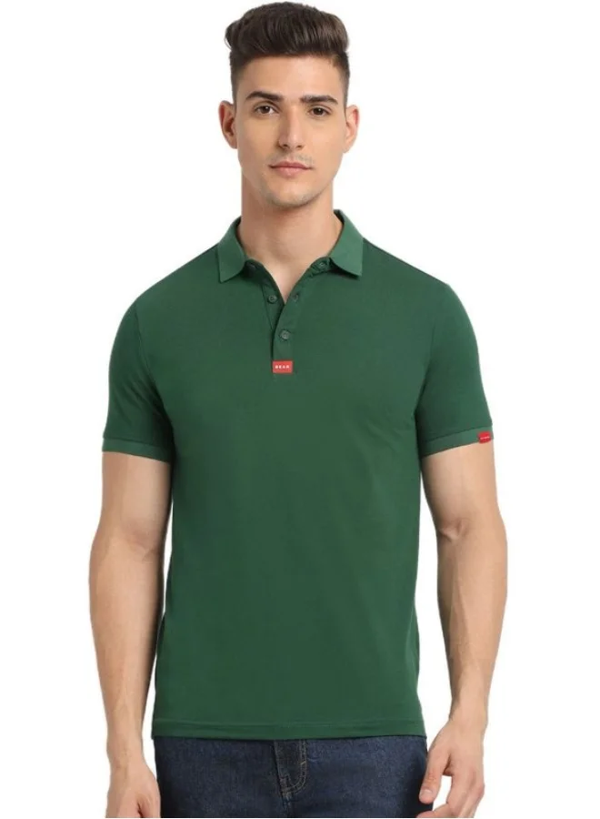 THE BEAR HOUSE Men's Polo Shirt for Casual & Semi-Formal Wear | Classic Collar Neck T-Shirt | Comfortable, Stylish & Versatile for Office, Travel, Outings & Everyday Use
