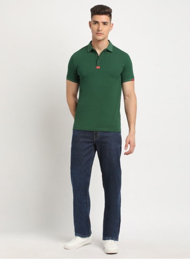 THE BEAR HOUSE Men's Polo Shirt for Casual & Semi-Formal Wear | Classic Collar Neck T-Shirt | Comfortable, Stylish & Versatile for Office, Travel, Outings & Everyday Use - Image 4