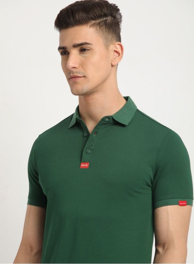 THE BEAR HOUSE Men's Polo Shirt for Casual & Semi-Formal Wear | Classic Collar Neck T-Shirt | Comfortable, Stylish & Versatile for Office, Travel, Outings & Everyday Use - Image 5