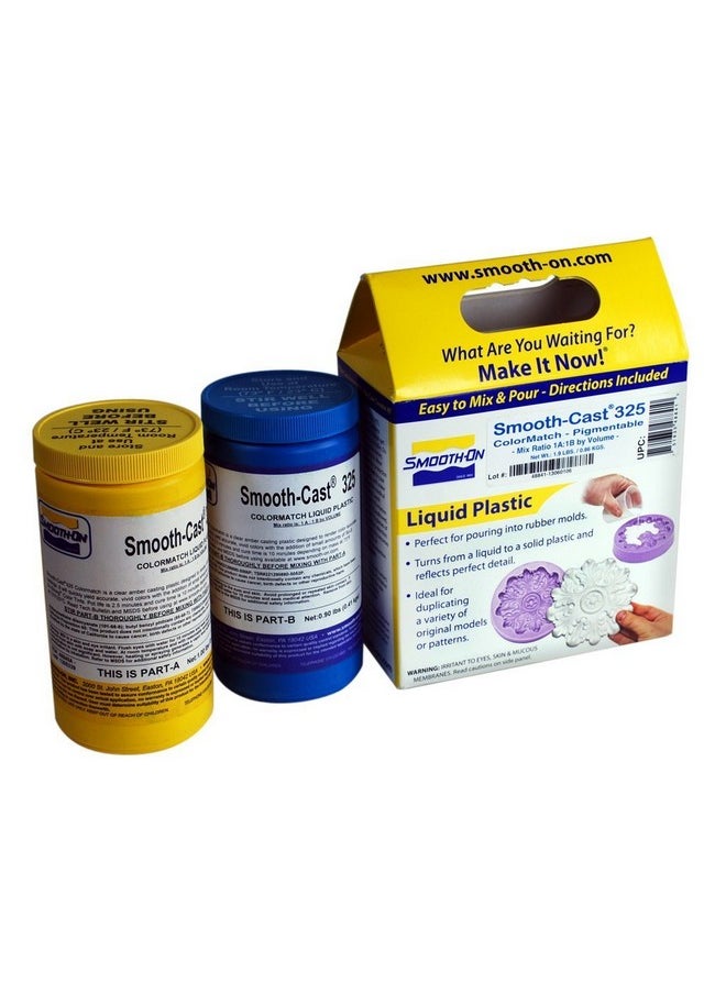 Smooth-On Smooth Cast 325 Colormatch Liquid Plastic Compound Smooth Cast 325 