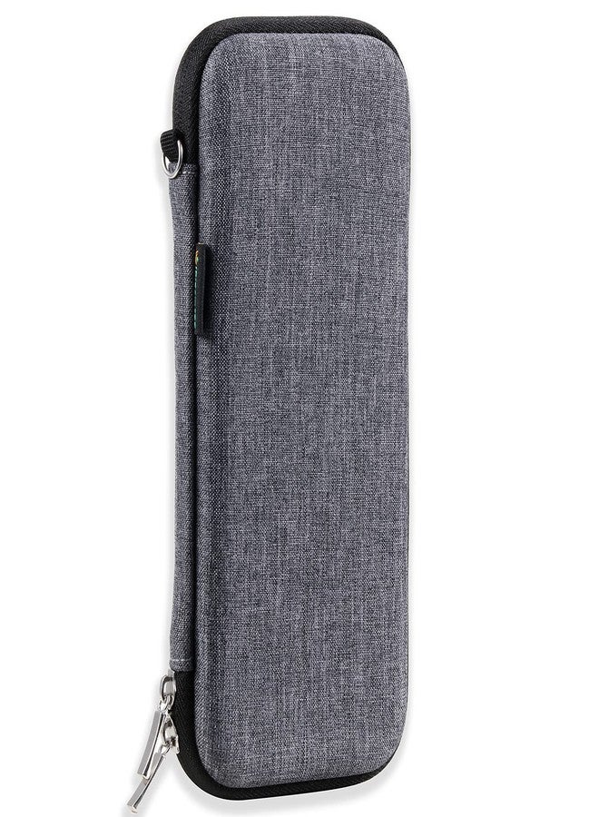 iDream365 Upgraded Hard Pencil Case Box for Adults,Durable Pen Carrying Case with Zipper-Grey - Image 1