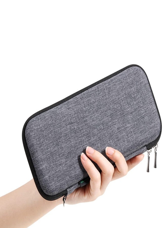 iDream365 Upgraded Hard Pencil Case Box for Adults,Durable Pen Carrying Case with Zipper-Grey - Image 5