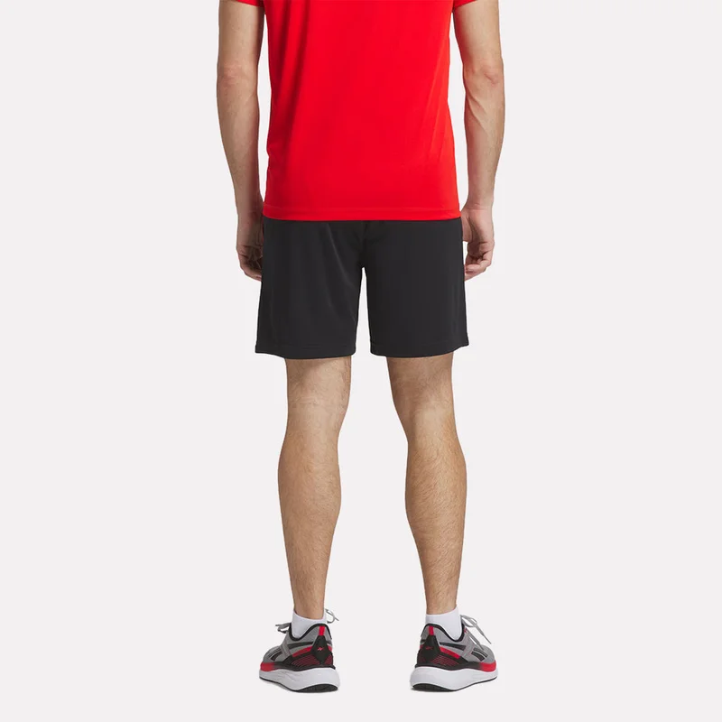 ريبوك Reebok Train Blocked Knit Men's Shorts - Black