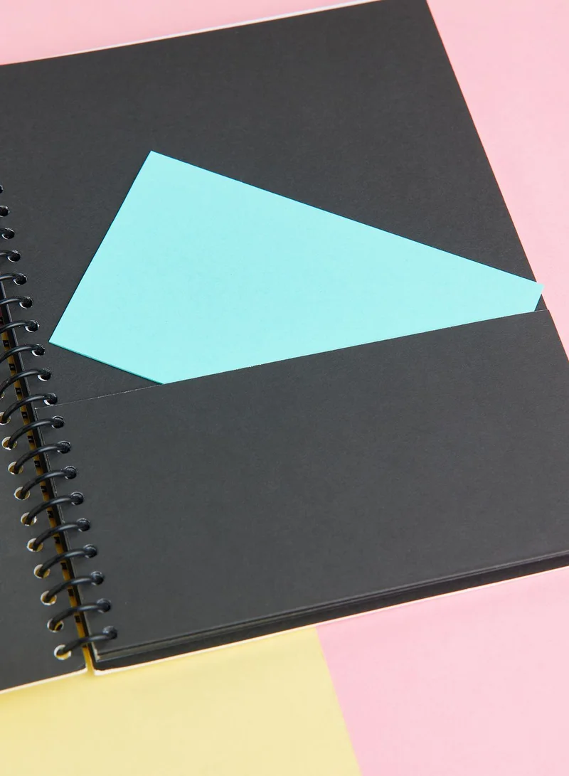 Kate Spade Black Spade Dot Small Spiral Notebook