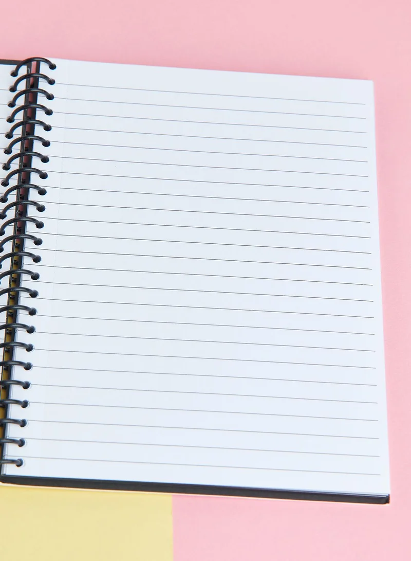 Kate Spade Black Spade Dot Small Spiral Notebook