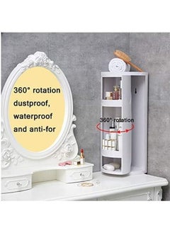 Bathroom Corner Cabinet Multifunction Kitchen Bathroom Corner Locker Rotating Triangle Shelf Kitchen Organizer Shelf - pzsku/Z252447A0823D073B5C94Z/45/_/1691411405/b0186764-a3b6-41c8-aad9-f17bb0bdd34a