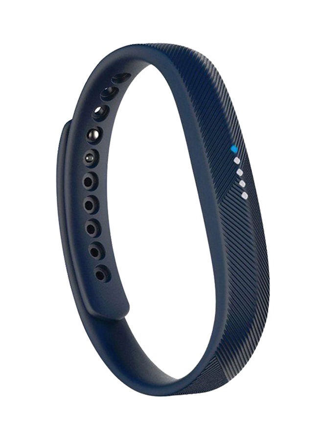 NIBEMINENT Replacement Silicone Band For Fitbit Flex 2 Blue
