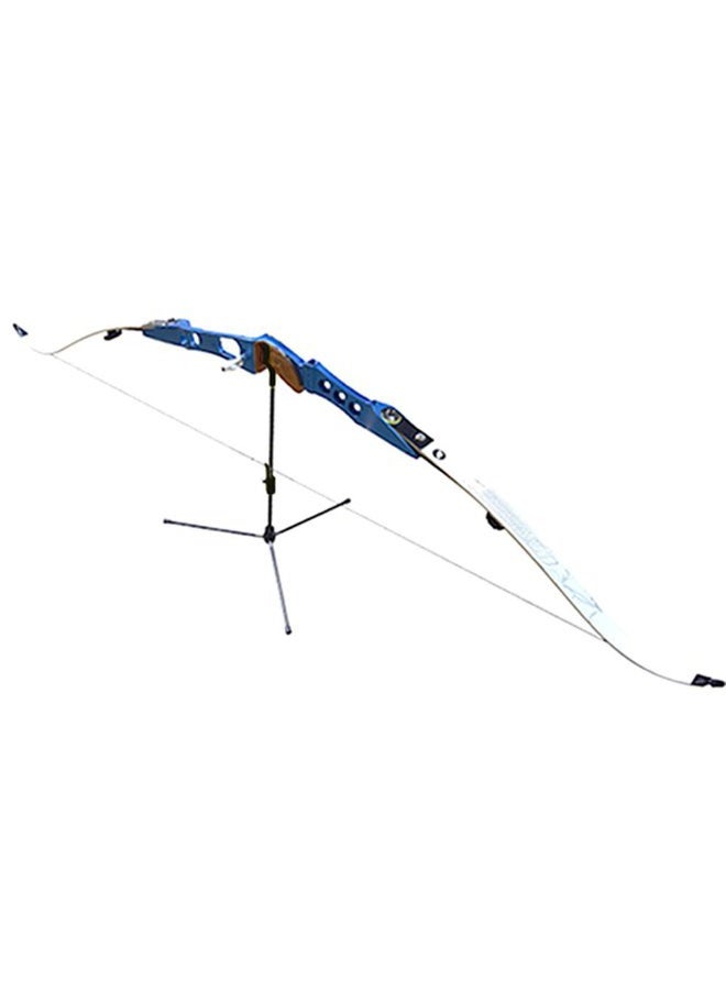 Yls (Black) - Archery Bow Stand Recurve Bow Compound Bow Stand Rack Holder Legs 48cm Height - Image 3