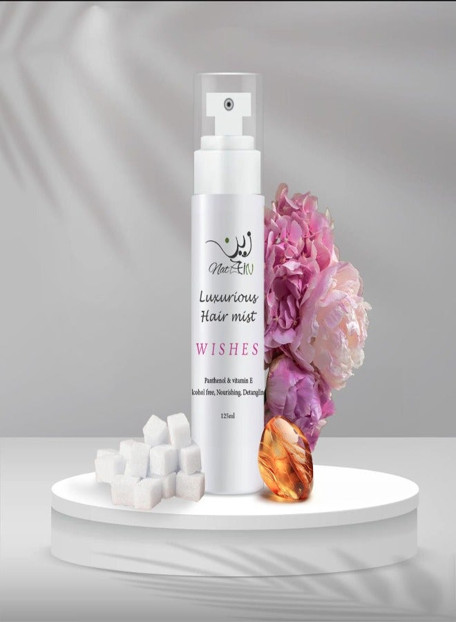 Nat Zein Zien, 2-in-1 Hair mist & Moisturizer with Wishes Fragrance, 125 ml. - Image 2