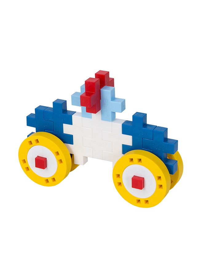 Plus-Plus Creative Building Blocks, Big Vehicles Set, Construction Toy, 70 Pieces, Basic  - Image 4