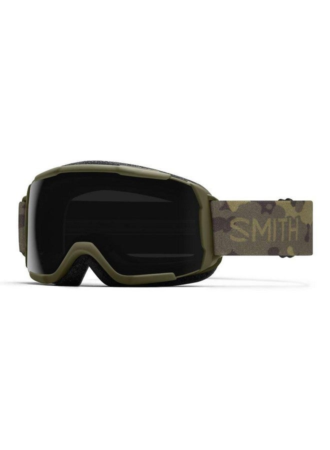 Unisex Youth Grom Snow Sport Goggle Vintage Camo Frame Chromapop Sun Black Lens