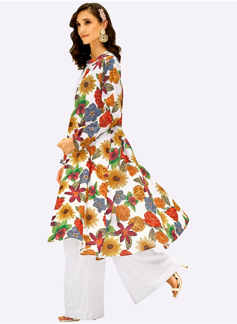 Sara Arabia Sara Arabia Stylish Flora Jalabiya  - Image 3