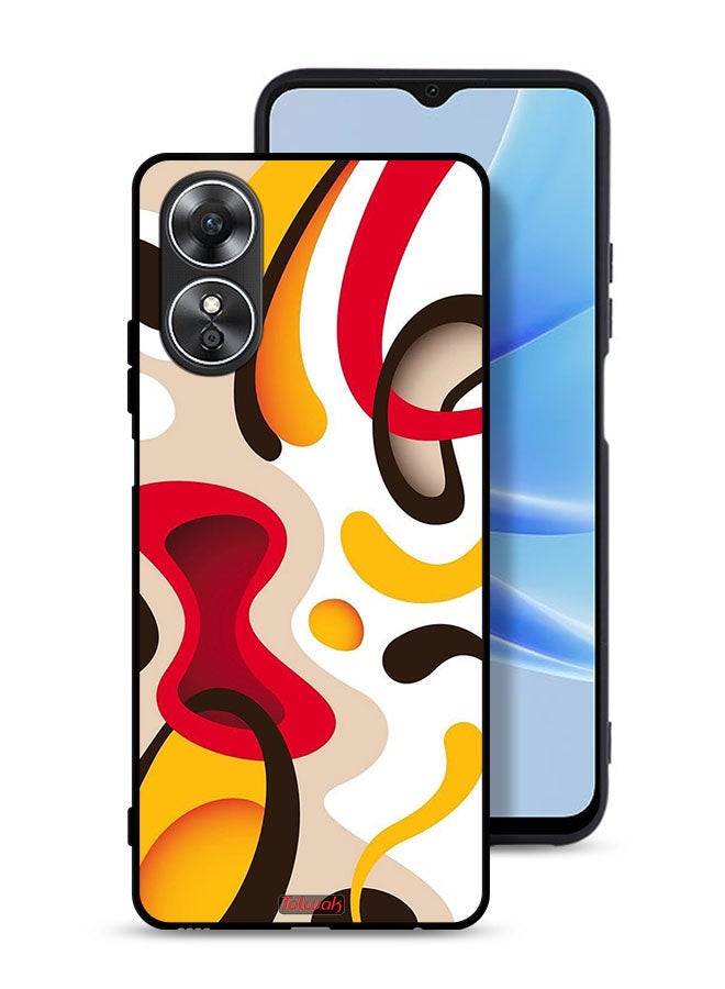 Tolwak Oppo A17 Protective Case Cover Pattern - Image 1