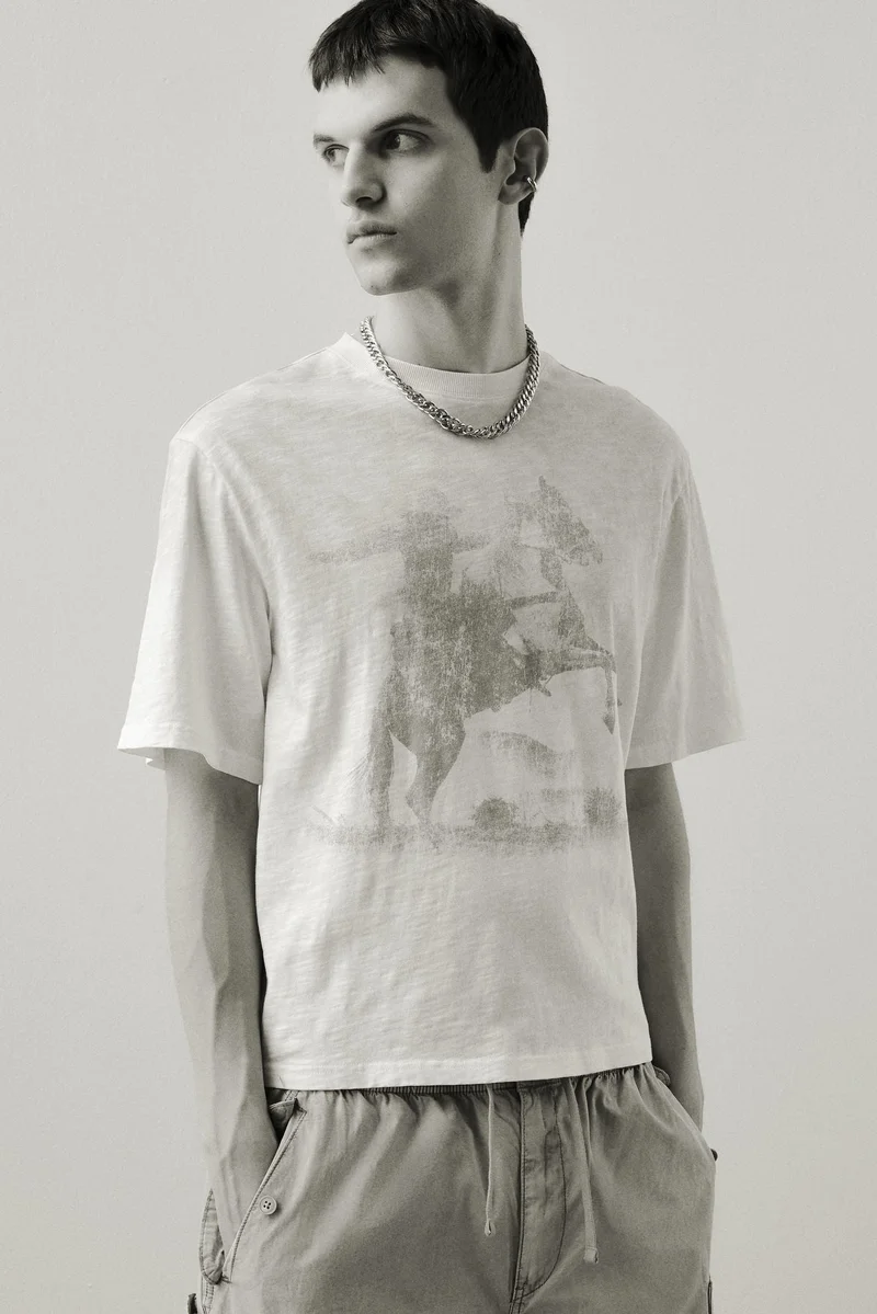 اتش اند ام قميص فضفاض