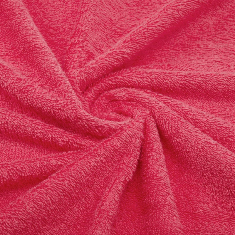 Welspun 100% Cotton Quick Dry Bath Towel | High Absorbency Super Soft, Fast Drying Towels for Bath | 380 GSM Large Size 1 Piece Bath Towel for Men and Women | Sized 70cm X 137cm Coral - Image 4